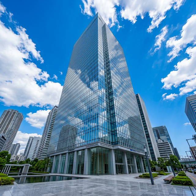 Modern Glass Corporate Headquarters